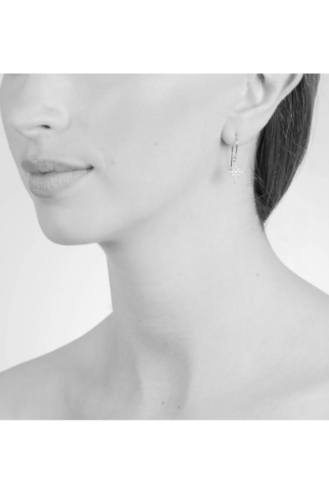Jewellery^Cachet London North Star Earrings 18Ct Rose Gold Plated Rosegold