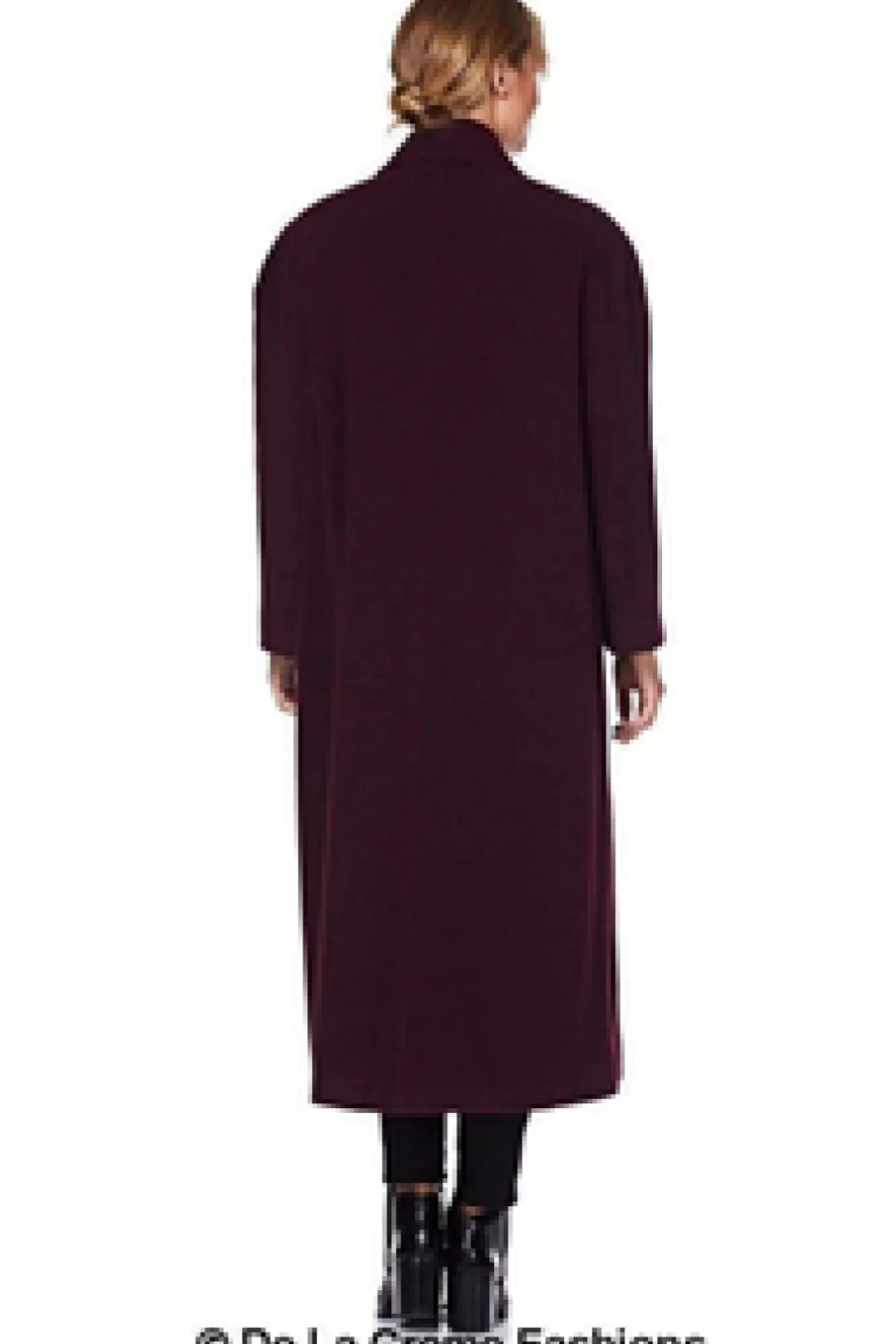 Outerwear^De La Creme Fashions Curve Wool Cashmere Blend Long Coat