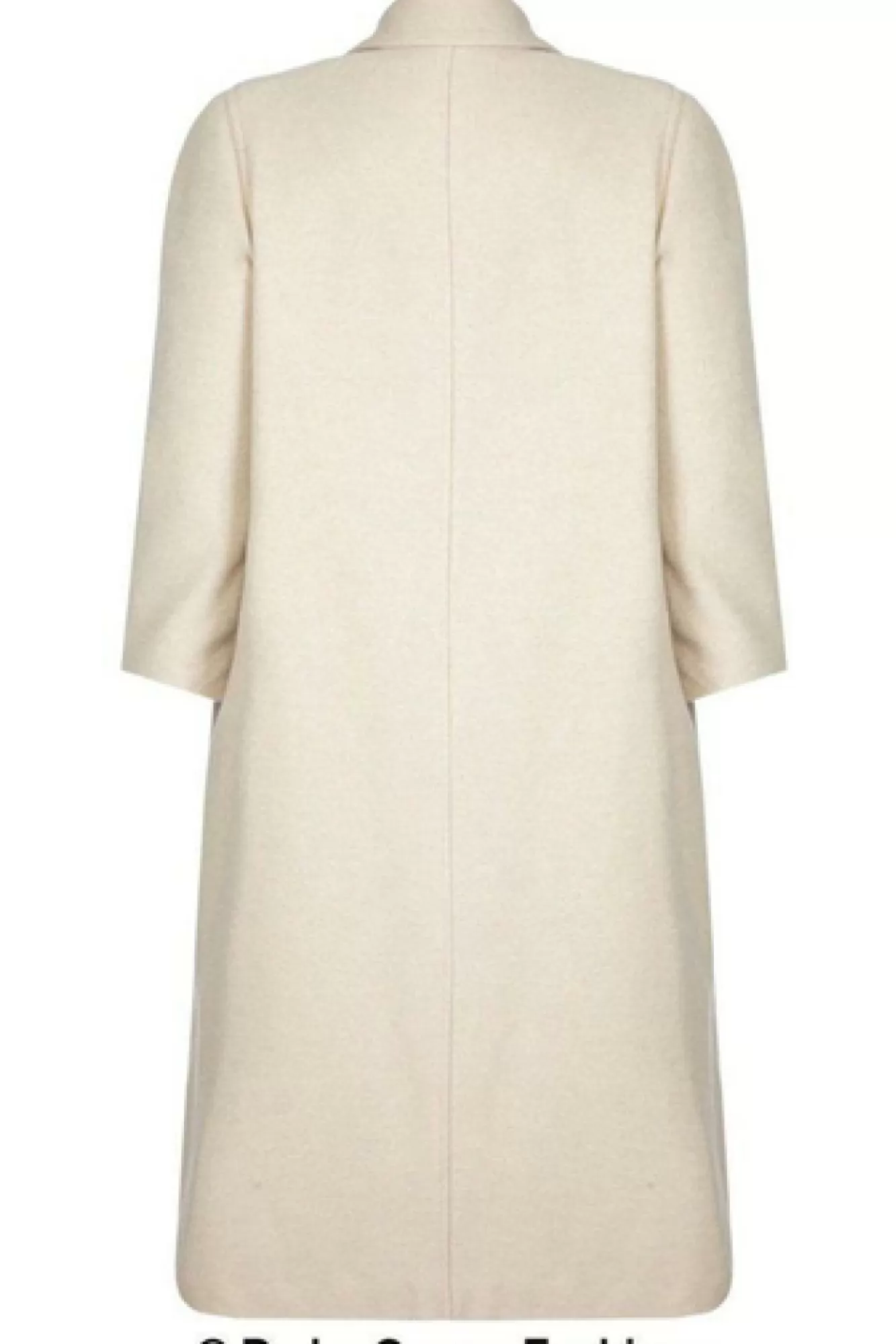 Outerwear^De La Creme Fashions Curve Wool Cashmere Blend Long Coat