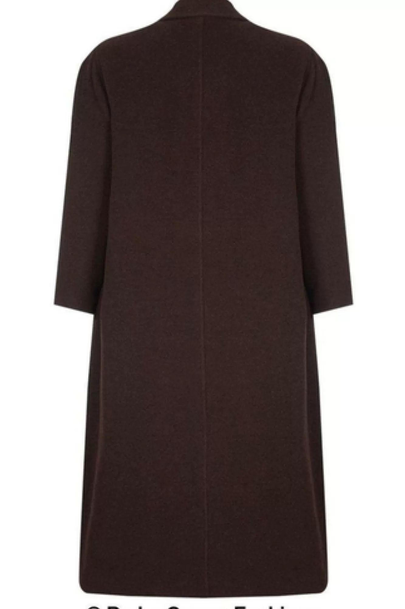 Outerwear^De La Creme Fashions Curve Wool Cashmere Blend Long Coat