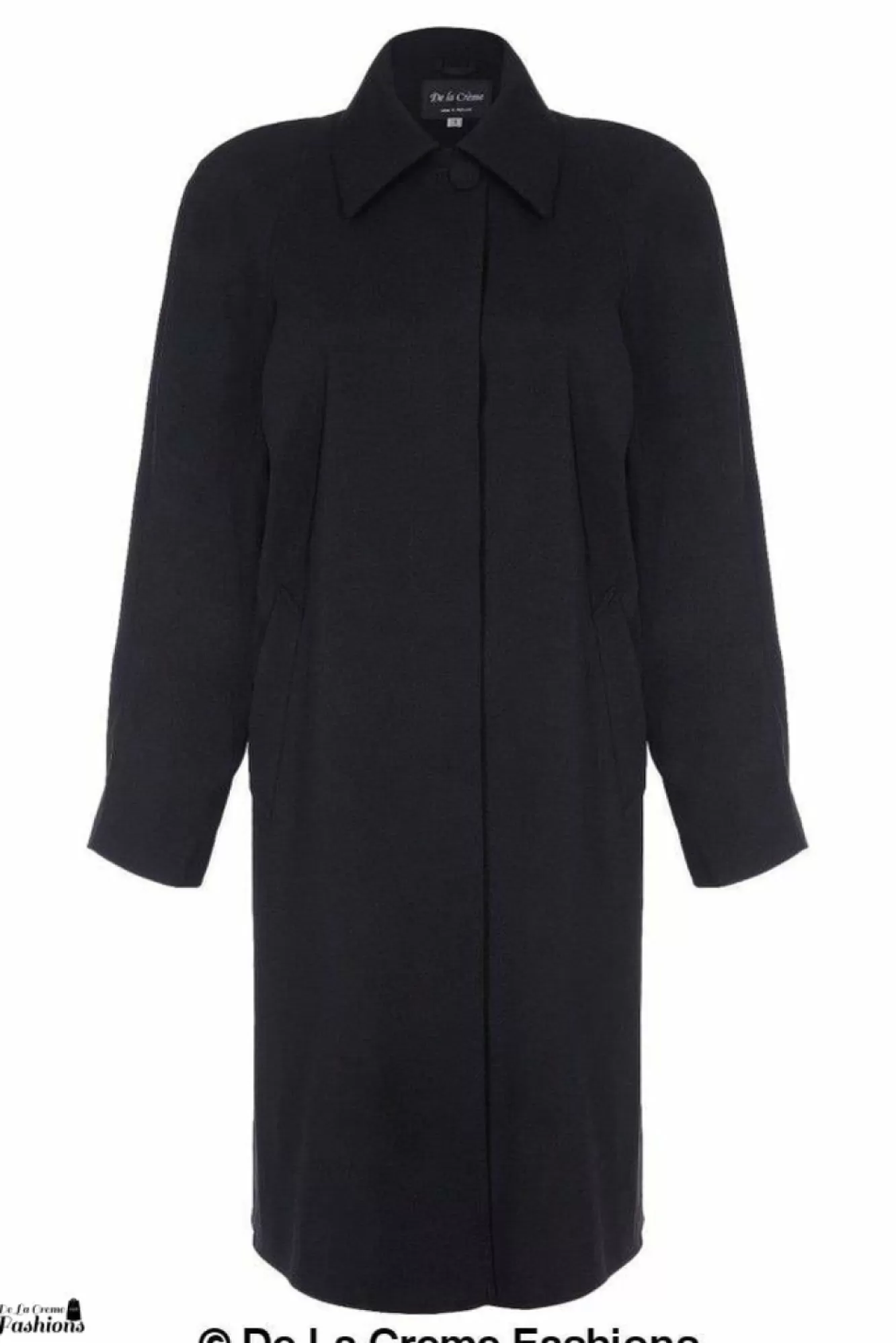 Outerwear^De La Creme Fashions Oversized Knee Length Swing Coat