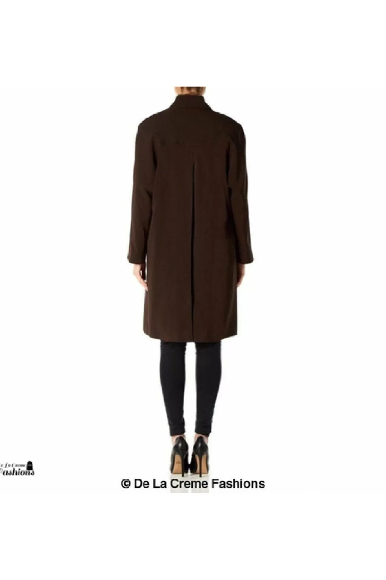 Outerwear^De La Creme Fashions Oversized Knee Length Swing Coat