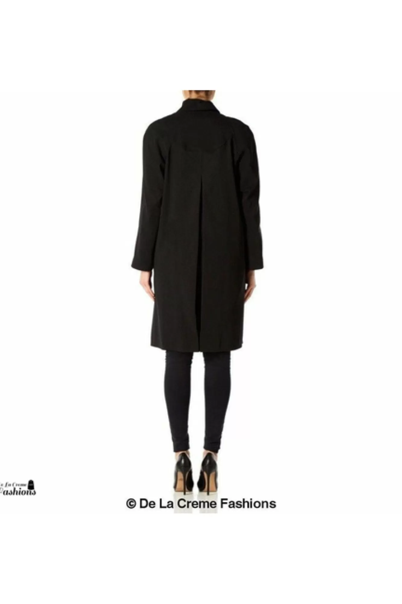 Outerwear^De La Creme Fashions Oversized Knee Length Swing Coat