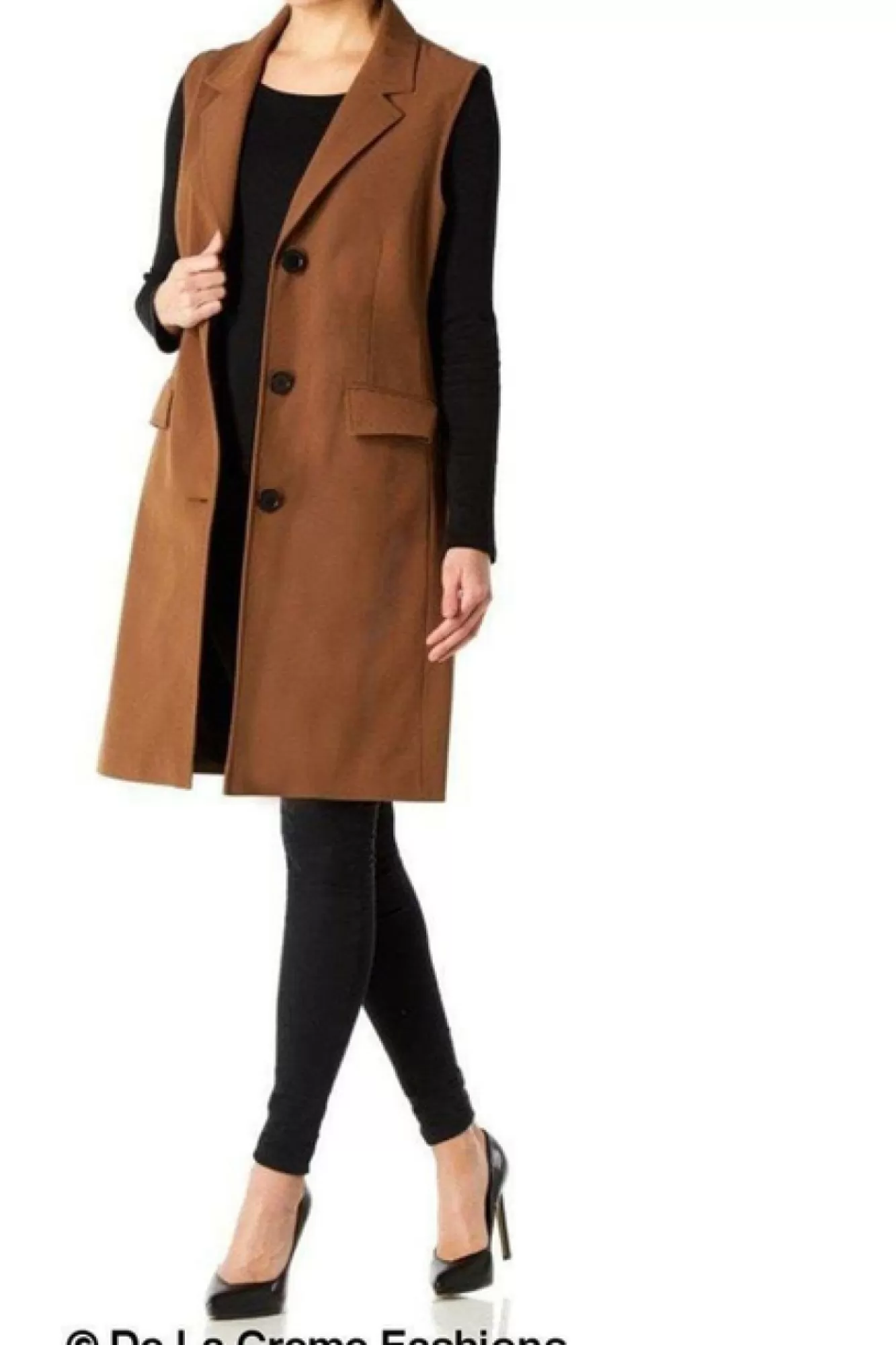 Outerwear^De La Creme Fashions Spring Summer Hip Length Blazer Coat