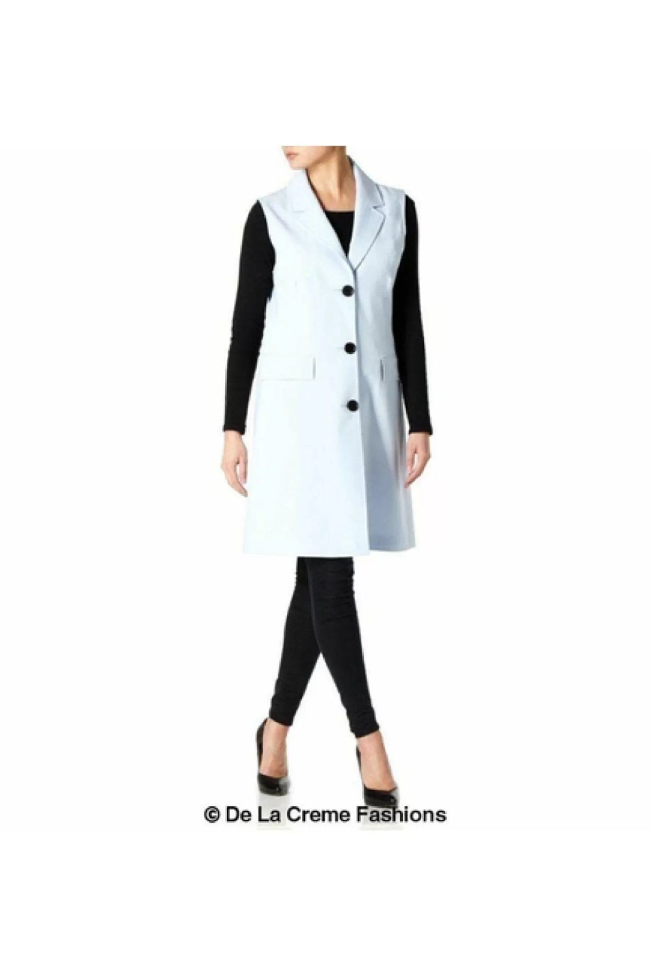 Outerwear^De La Creme Fashions Spring Summer Hip Length Blazer Coat