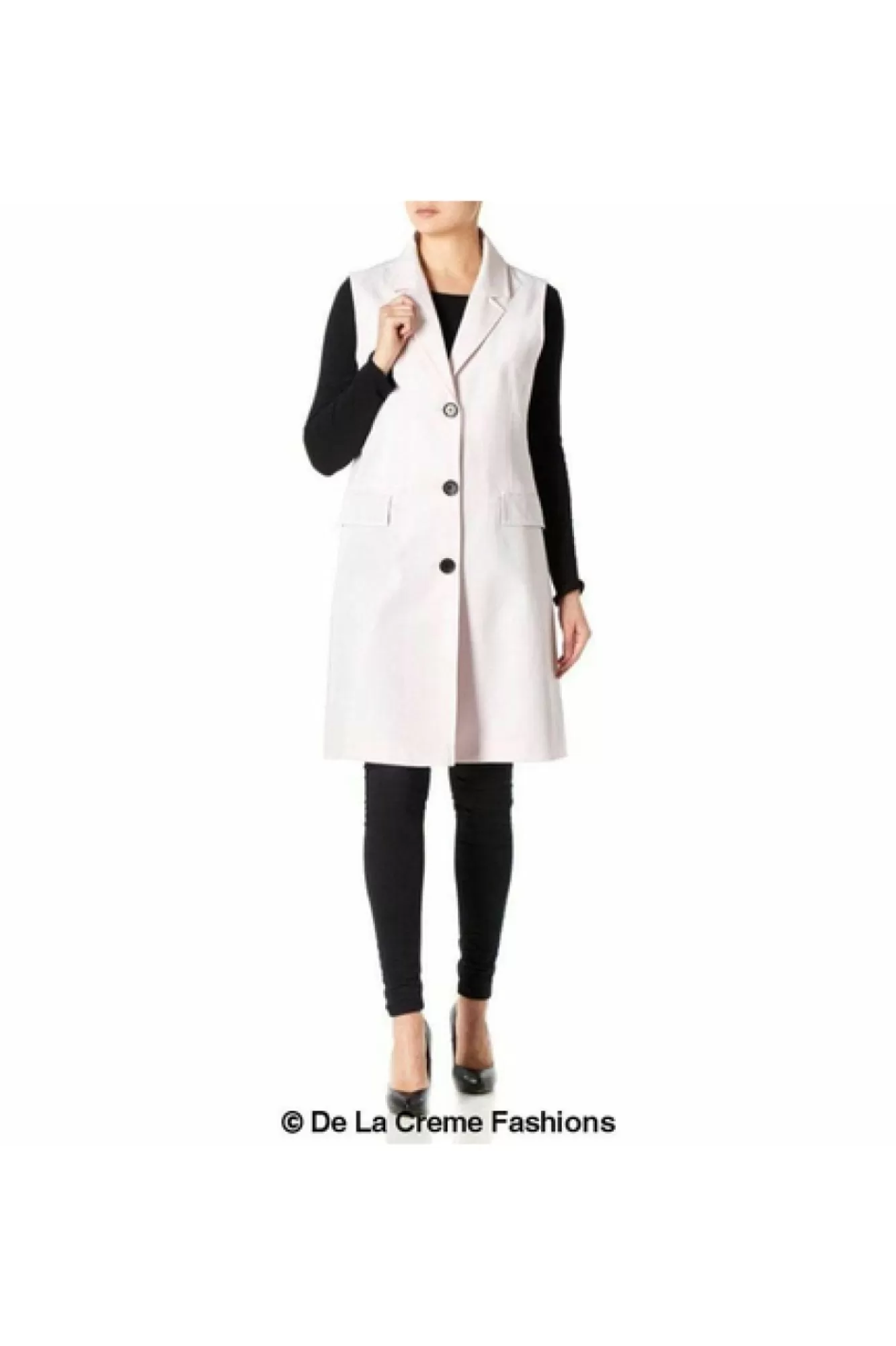Outerwear^De La Creme Fashions Spring Summer Hip Length Blazer Coat