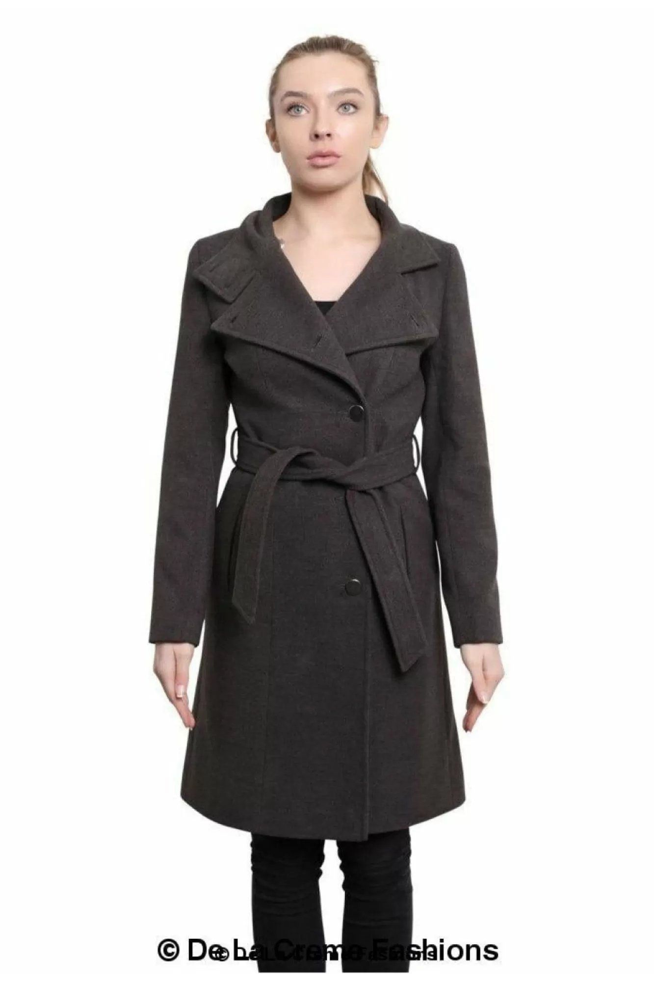 Outerwear^De La Creme Fashions Women Hip Length Keep It Simple Coat