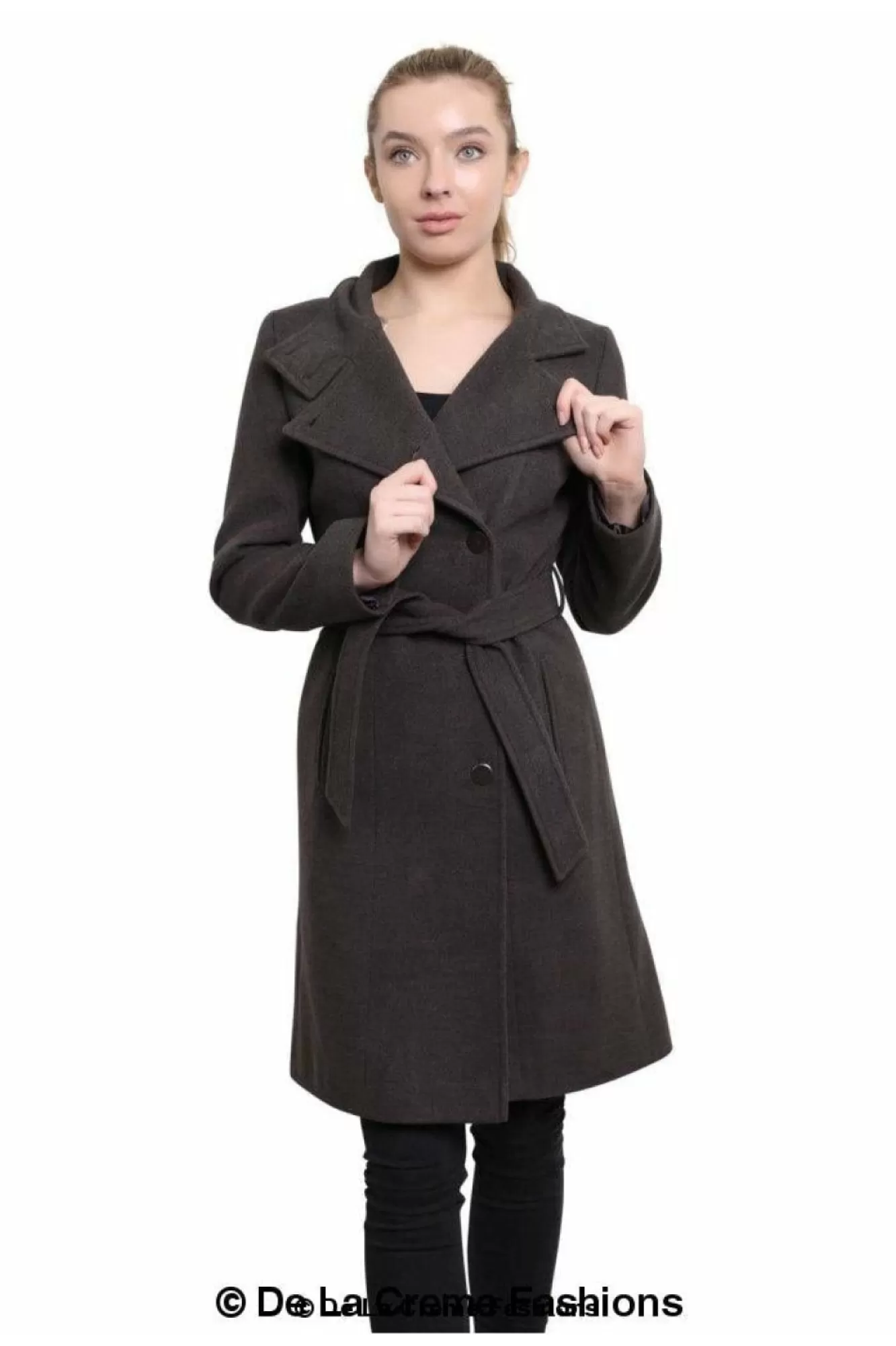 Outerwear^De La Creme Fashions Women Hip Length Keep It Simple Coat