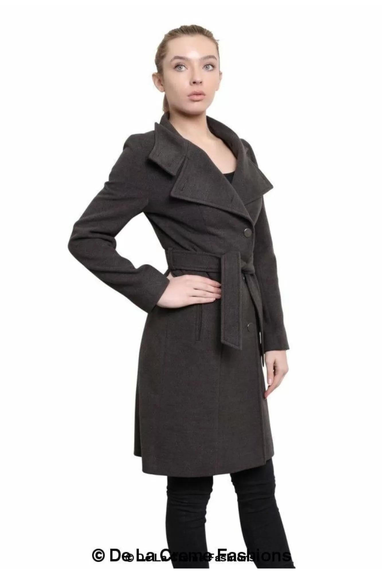 Outerwear^De La Creme Fashions Women Hip Length Keep It Simple Coat