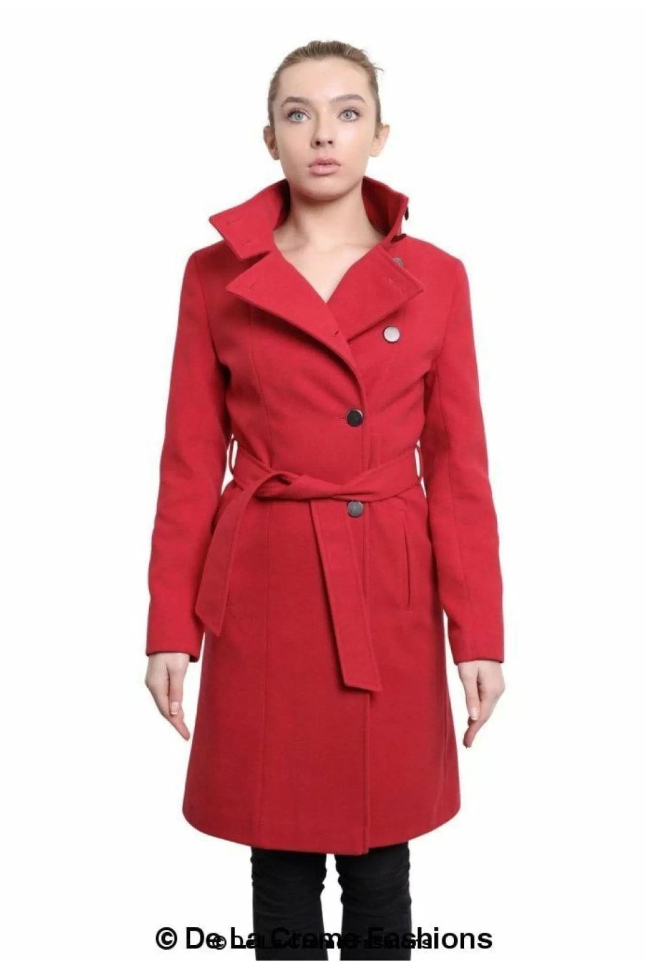 Outerwear^De La Creme Fashions Women Hip Length Keep It Simple Coat