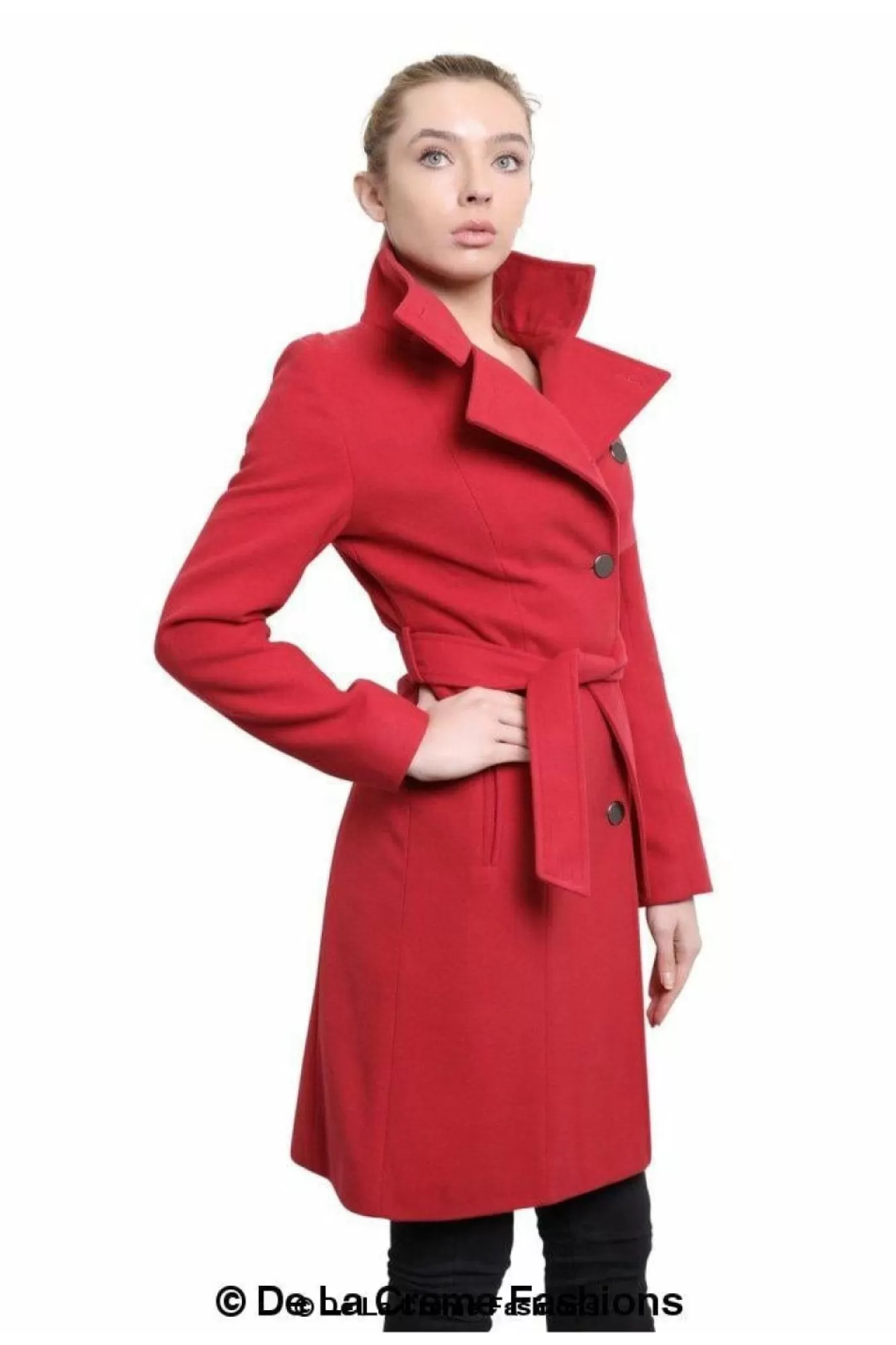 Outerwear^De La Creme Fashions Women Hip Length Keep It Simple Coat