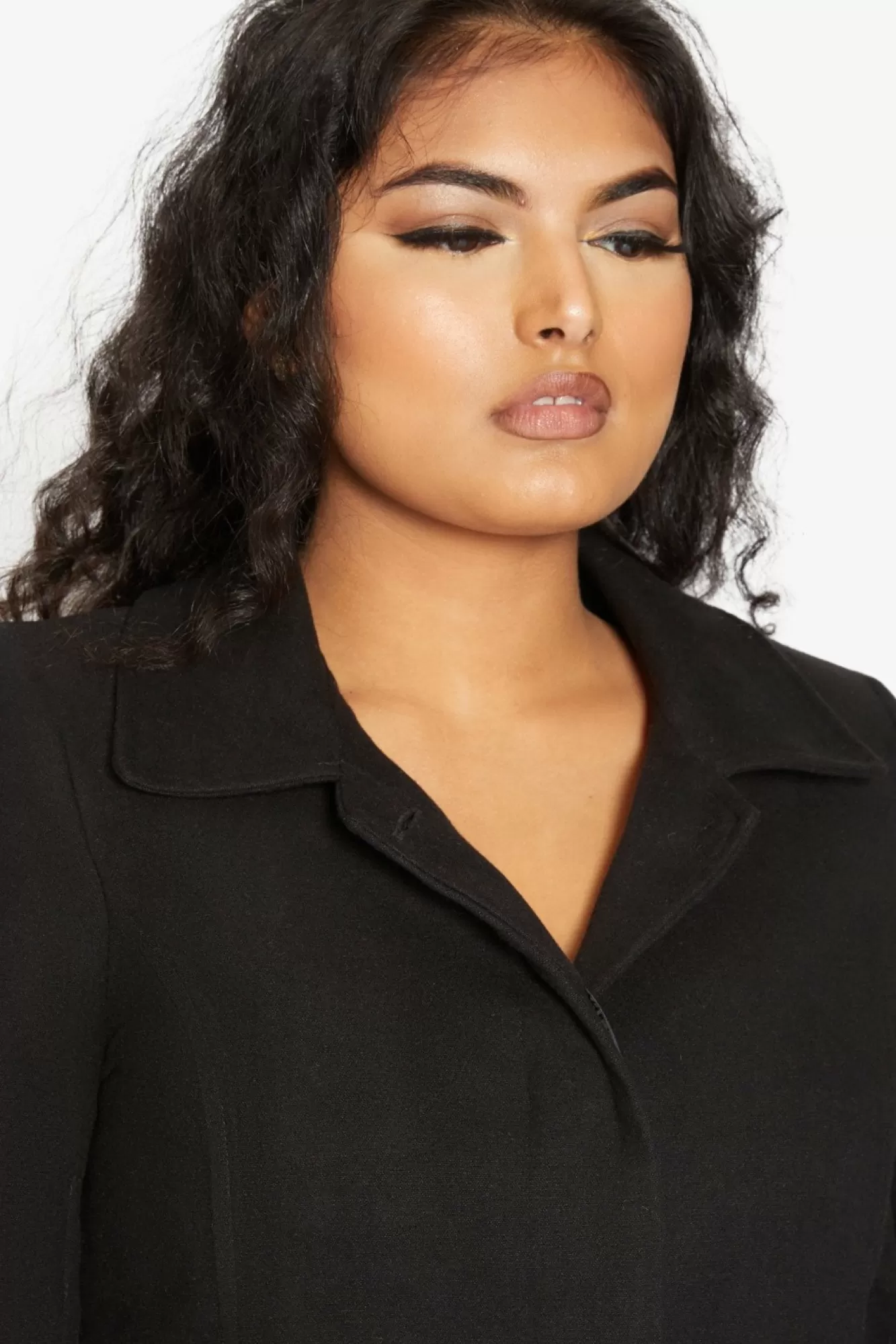 Outerwear^De La Creme Fashions Wool Blend Hip Length Covert Coat