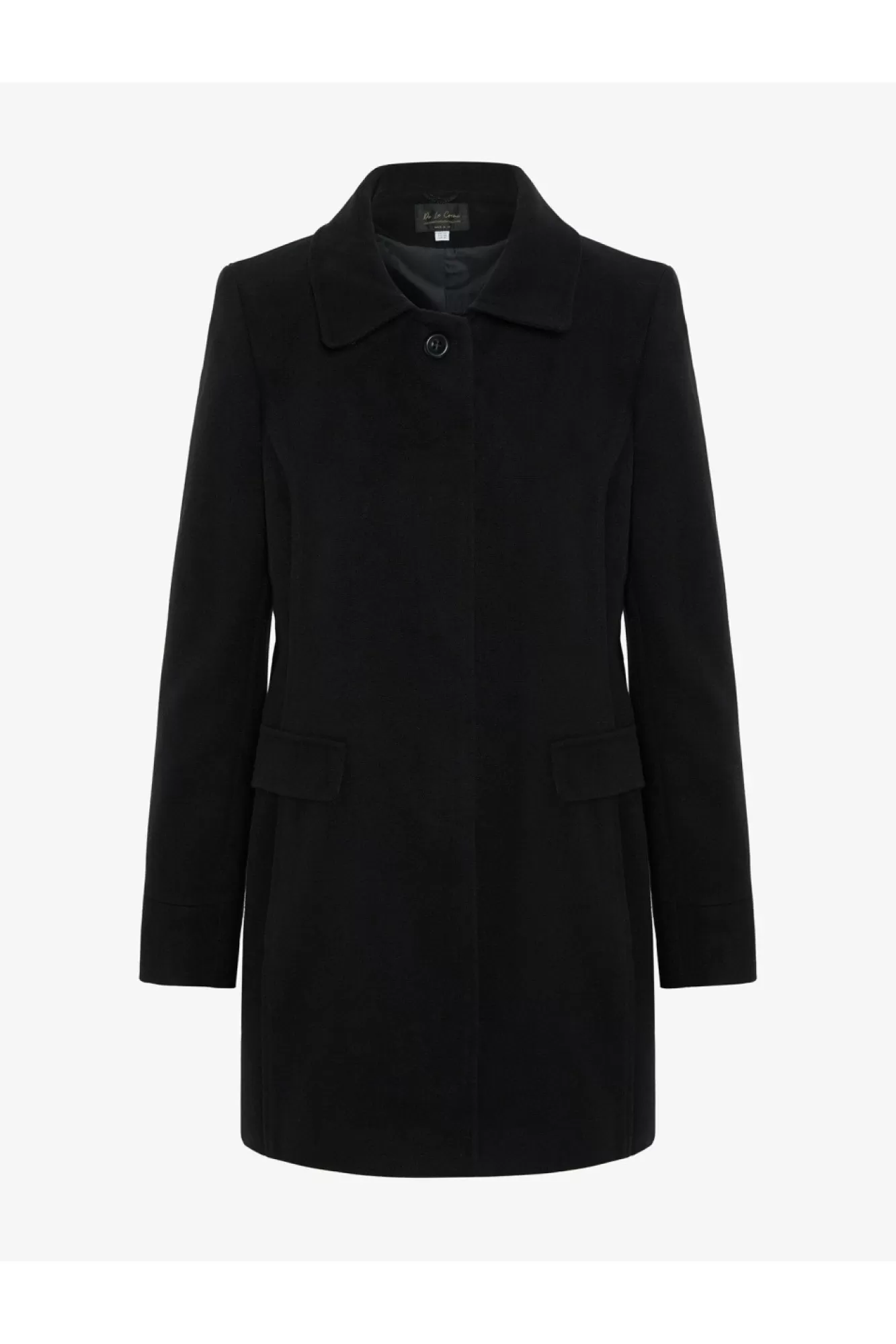 Outerwear^De La Creme Fashions Wool Blend Hip Length Covert Coat