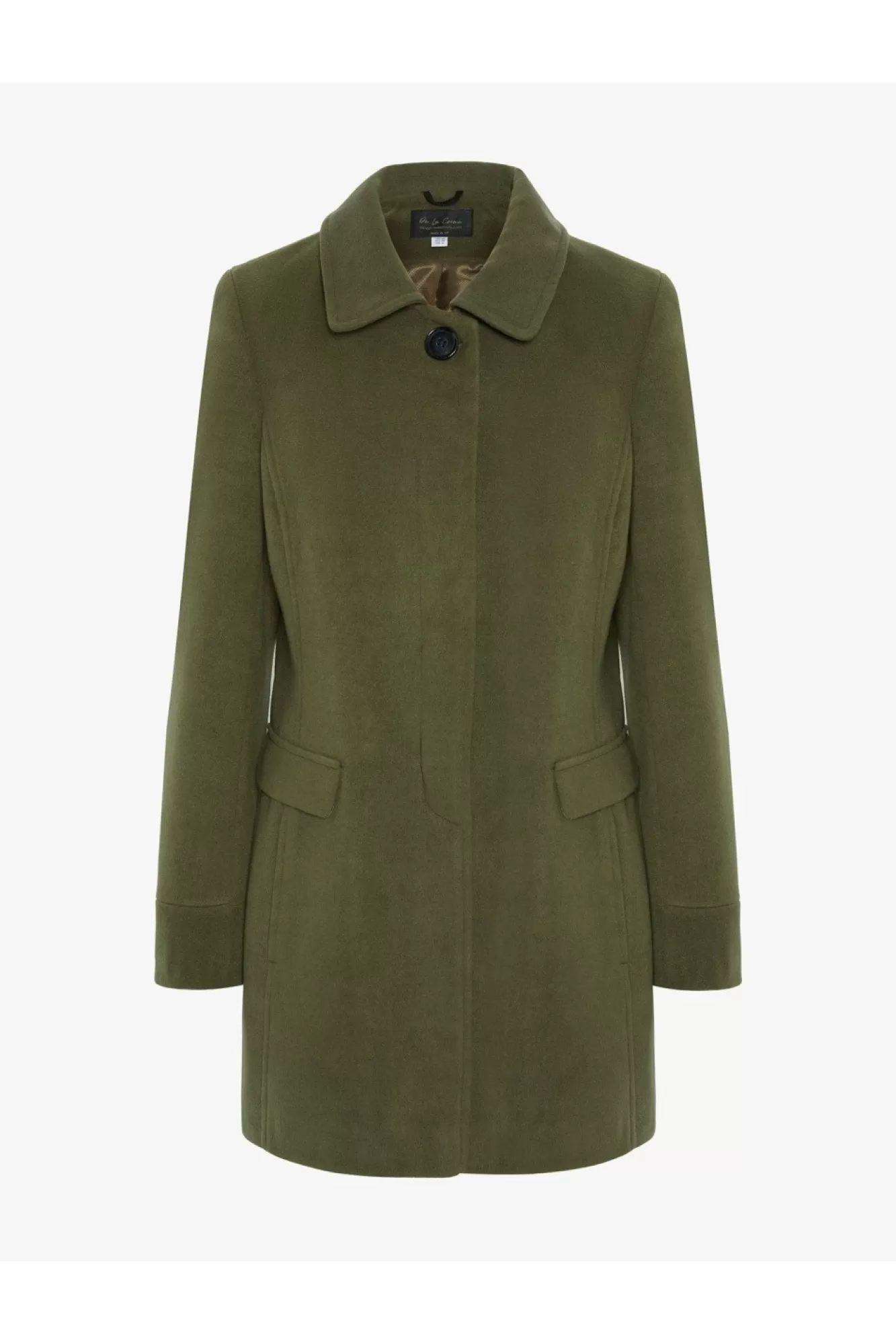 Outerwear^De La Creme Fashions Wool Blend Hip Length Covert Coat