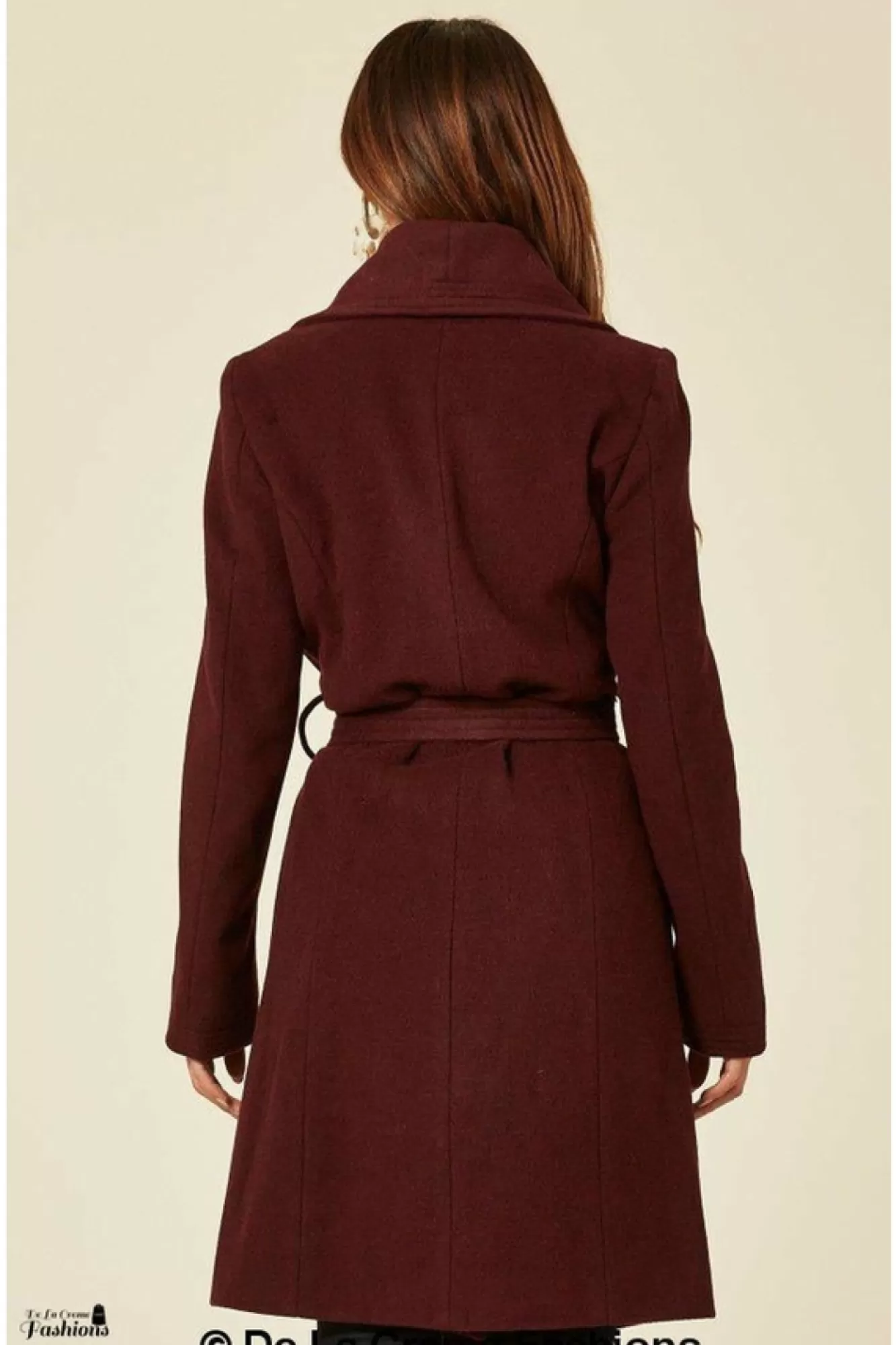 Outerwear^De La Creme Fashions Wool Blend Large Lapel Duster Coat