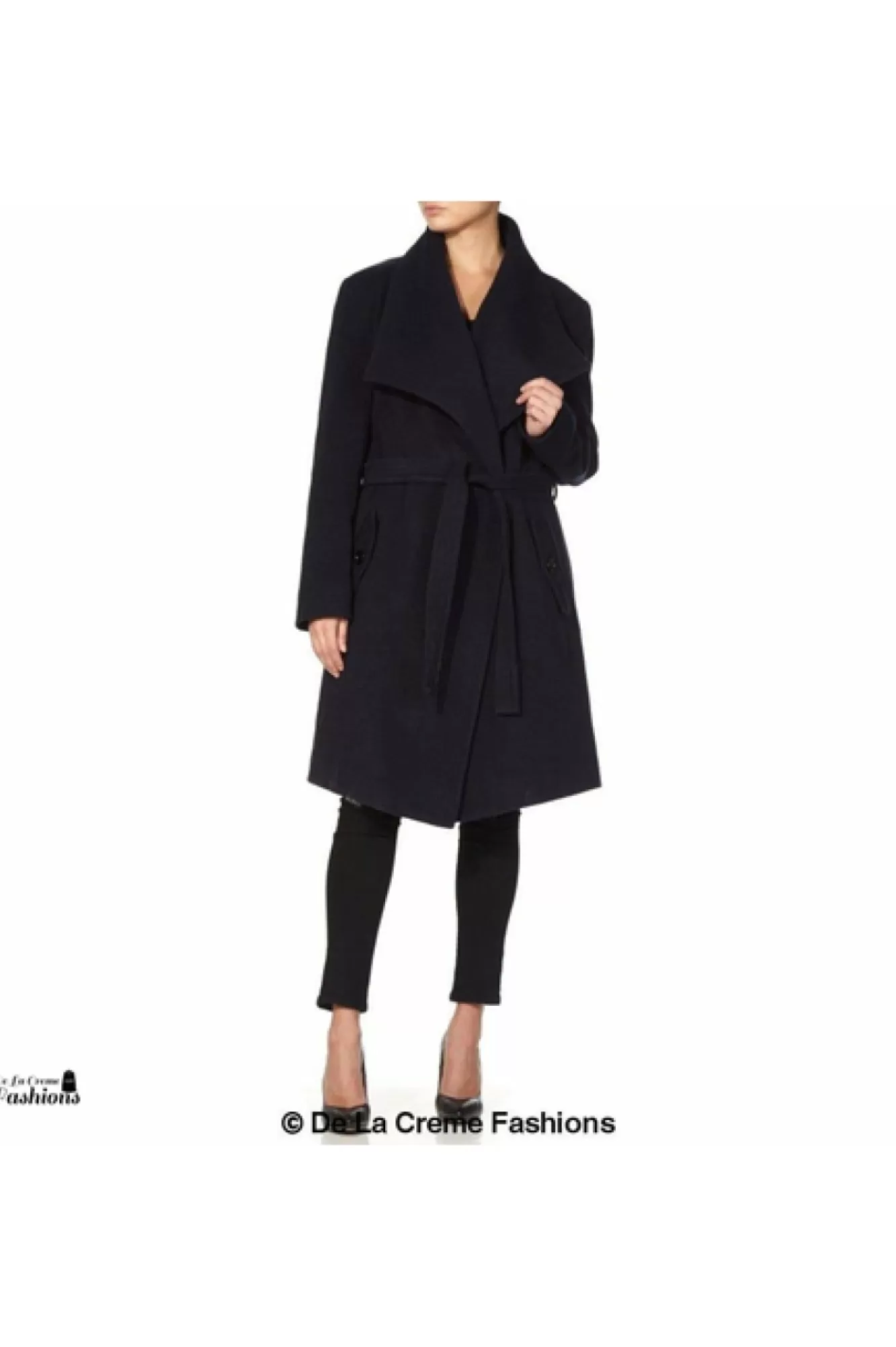 Outerwear^De La Creme Fashions Wool Blend Large Lapel Duster Coat