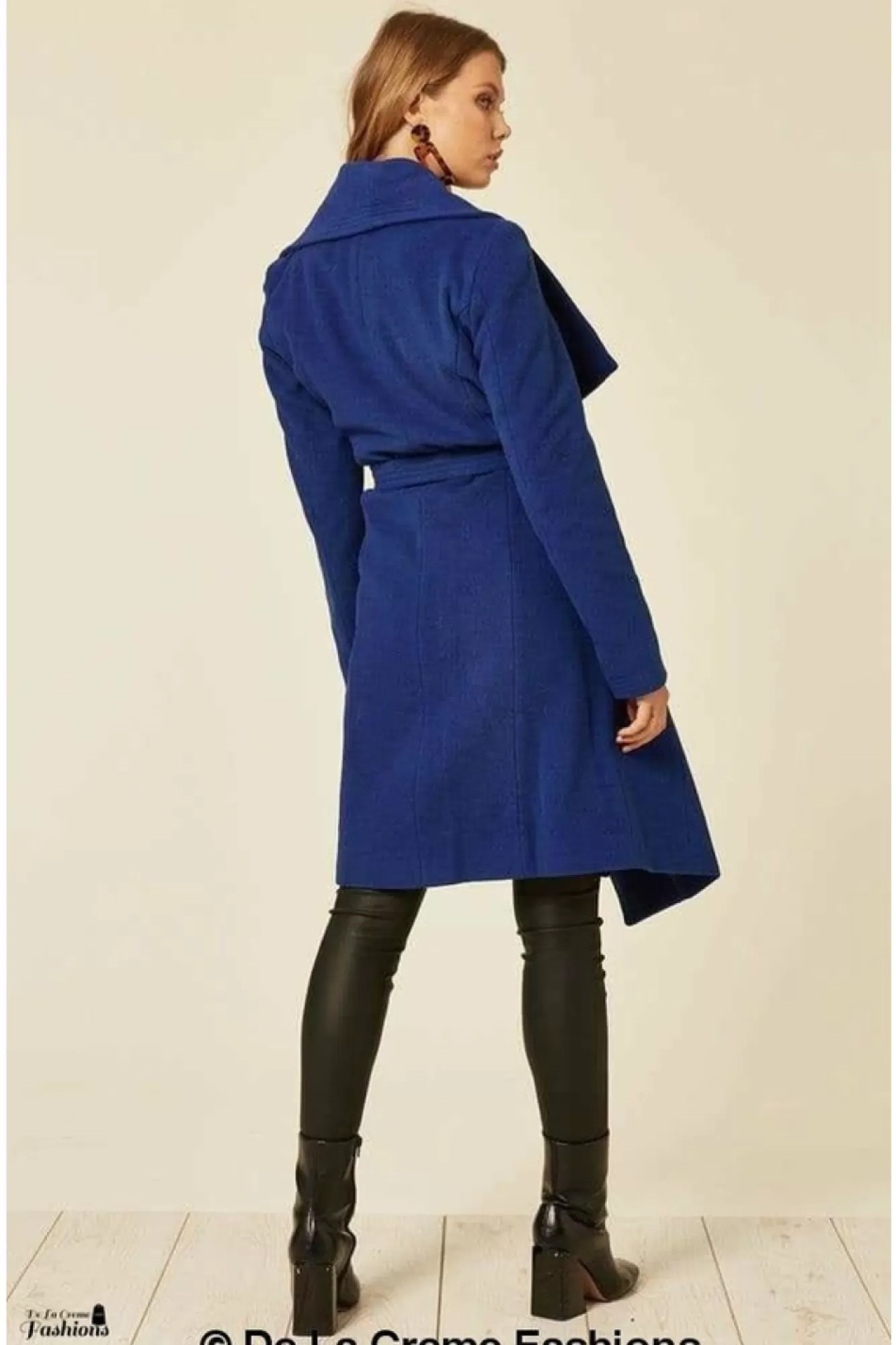 Outerwear^De La Creme Fashions Wool Blend Large Lapel Duster Coat