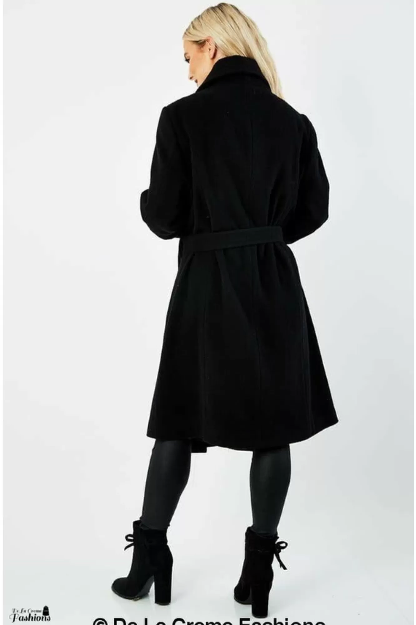 Outerwear^De La Creme Fashions Wool Blend Large Lapel Duster Coat